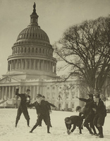 Congressional Pages work and play on the Mall