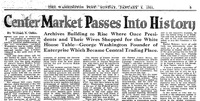 Center Market Passes Into History