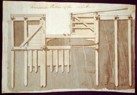 Washington Canal lock details and sections