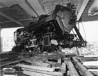 Steam Locomotive Installation at the National Museum of American History
