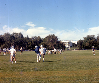 Pickup football game on Ellipse
