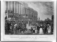 Inauguration of President William Henry Harrison