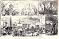 Basement of Capitol in Use As a Military Bakery