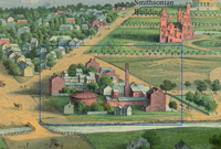 View of Washington drawn from nature and on stone