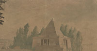 Latrobe's design for the Washington Monument